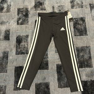 NWT Adidas sports leggings, size 6